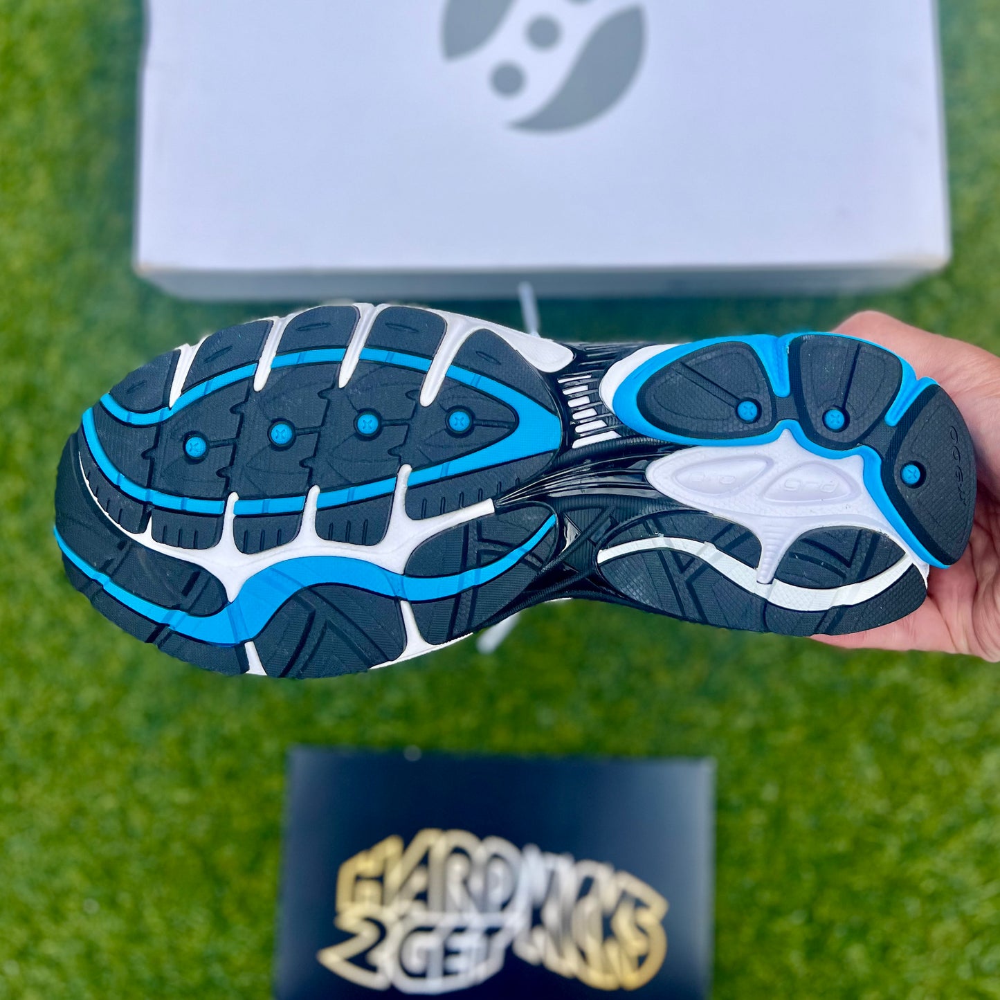 Saucony Progrid Omni 9 - Silver/Royal Blue