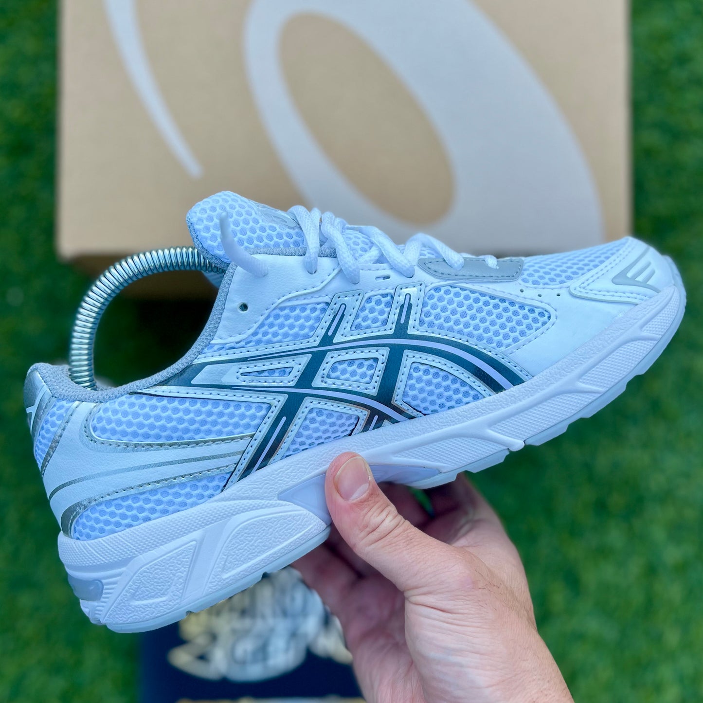 Asics Gel 1130 - White/Carrier Grey (Lilac)