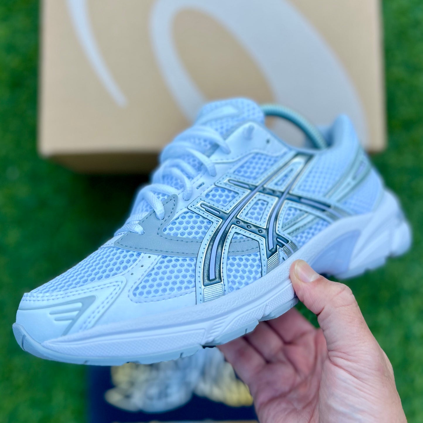 Asics Gel 1130 - White/Carrier Grey (Lilac)