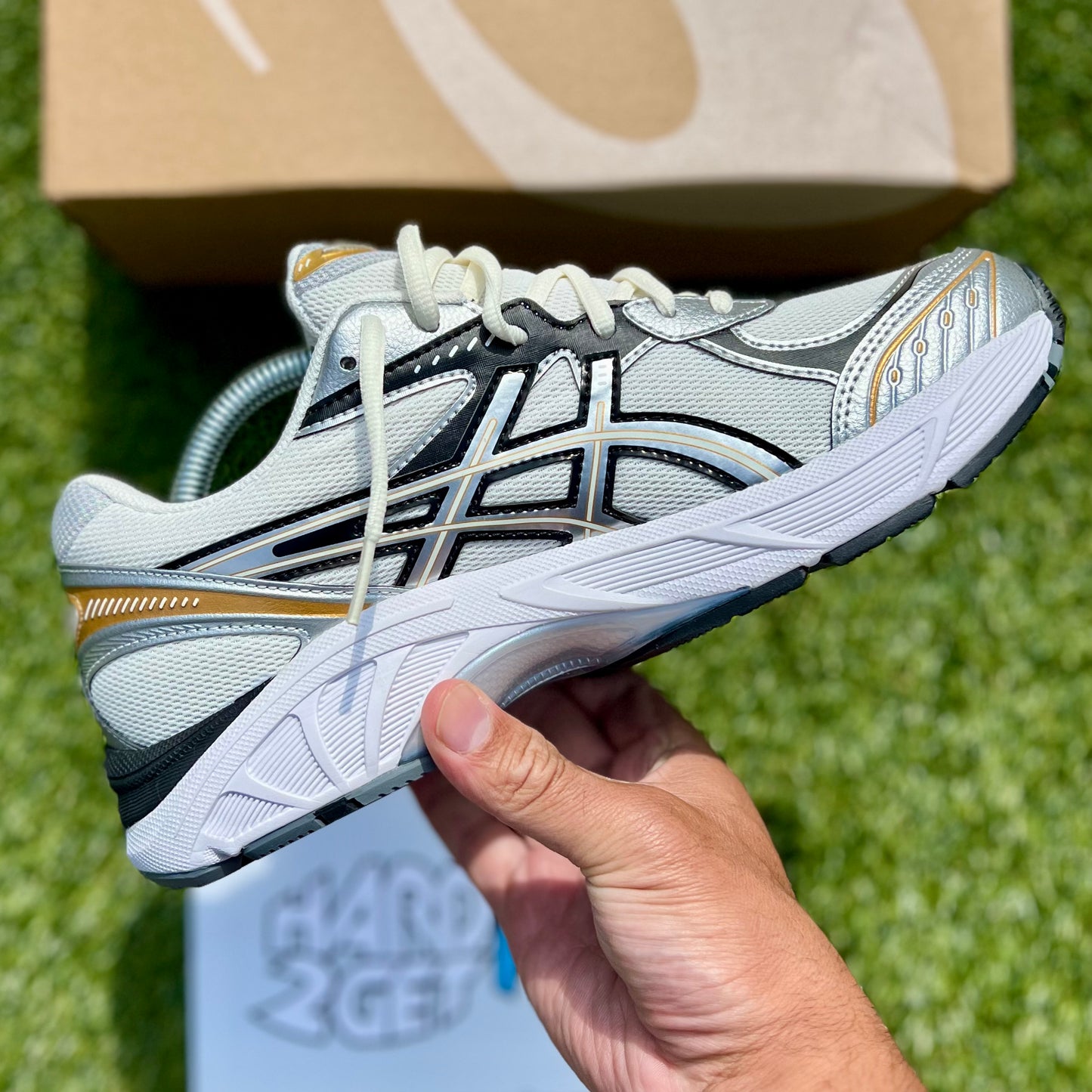 Asics GT-2160 - Cream/Pure Silver