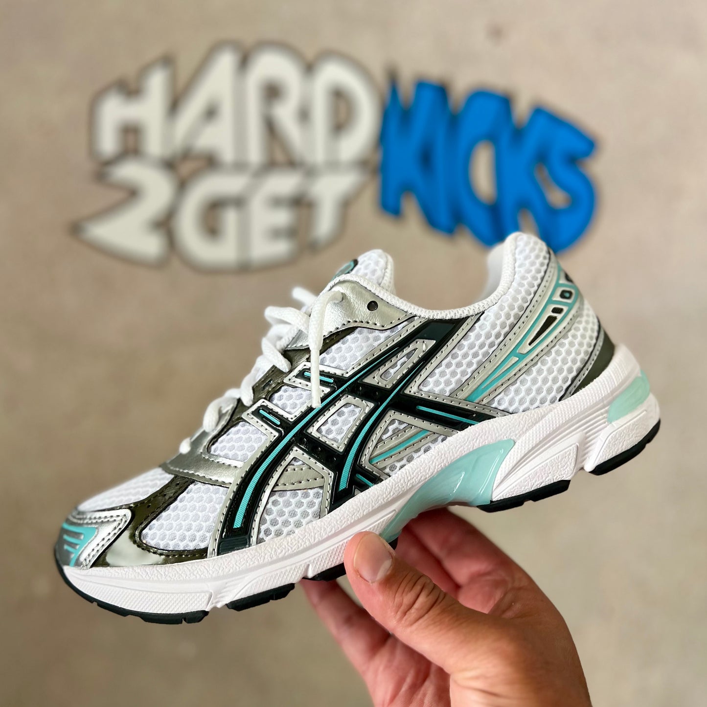 Asics Gel 1130 - White Aqua (Tiffany)