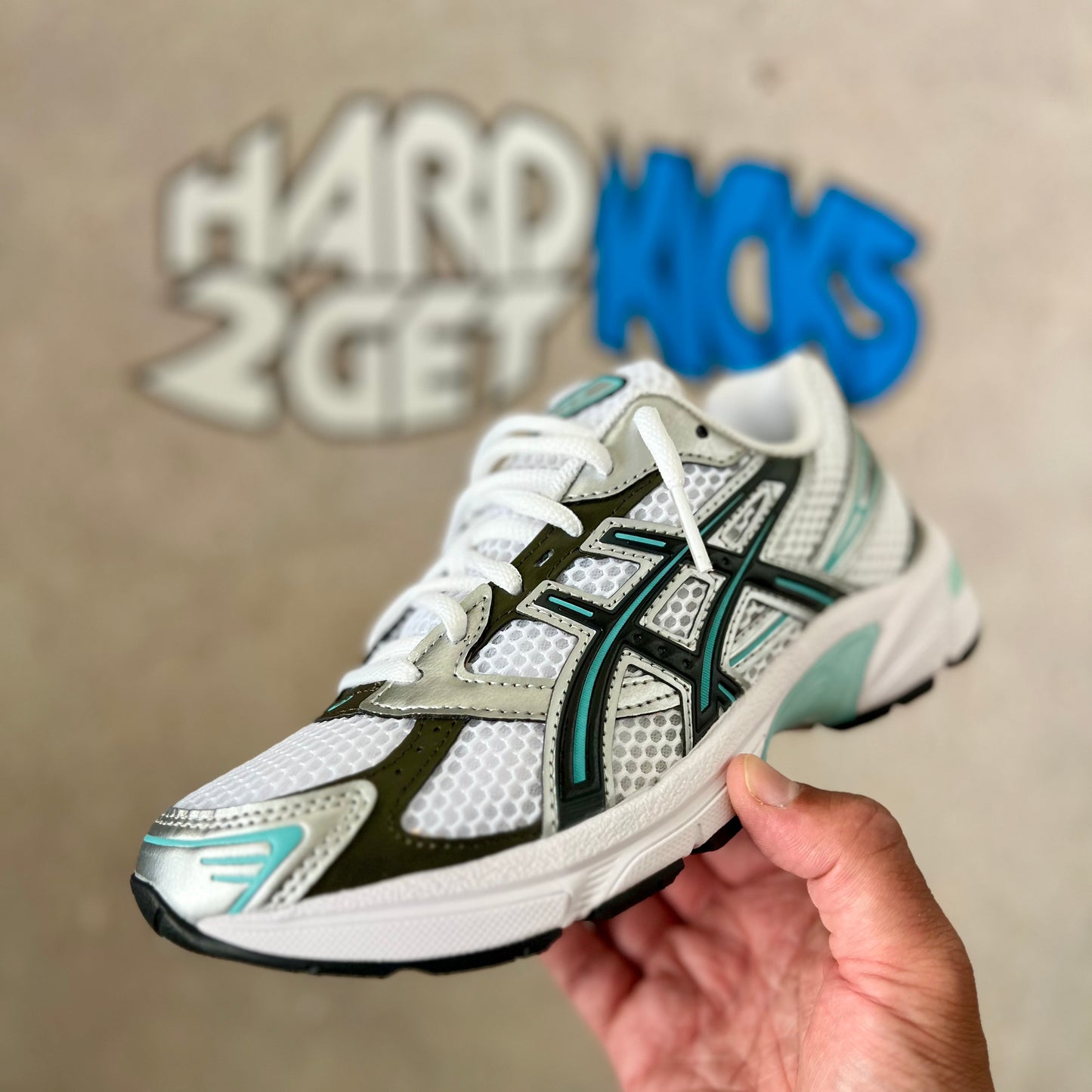 Asics Gel 1130 - White Aqua (Tiffany)