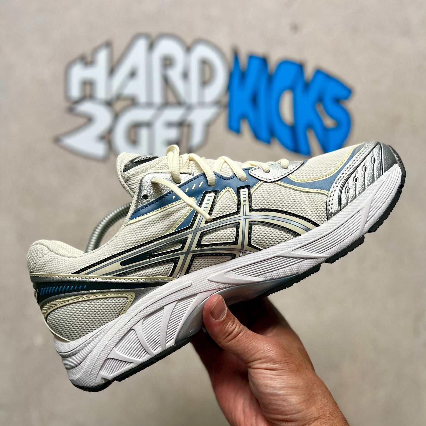 Asics GT-2160 - Cream/Denim Blue