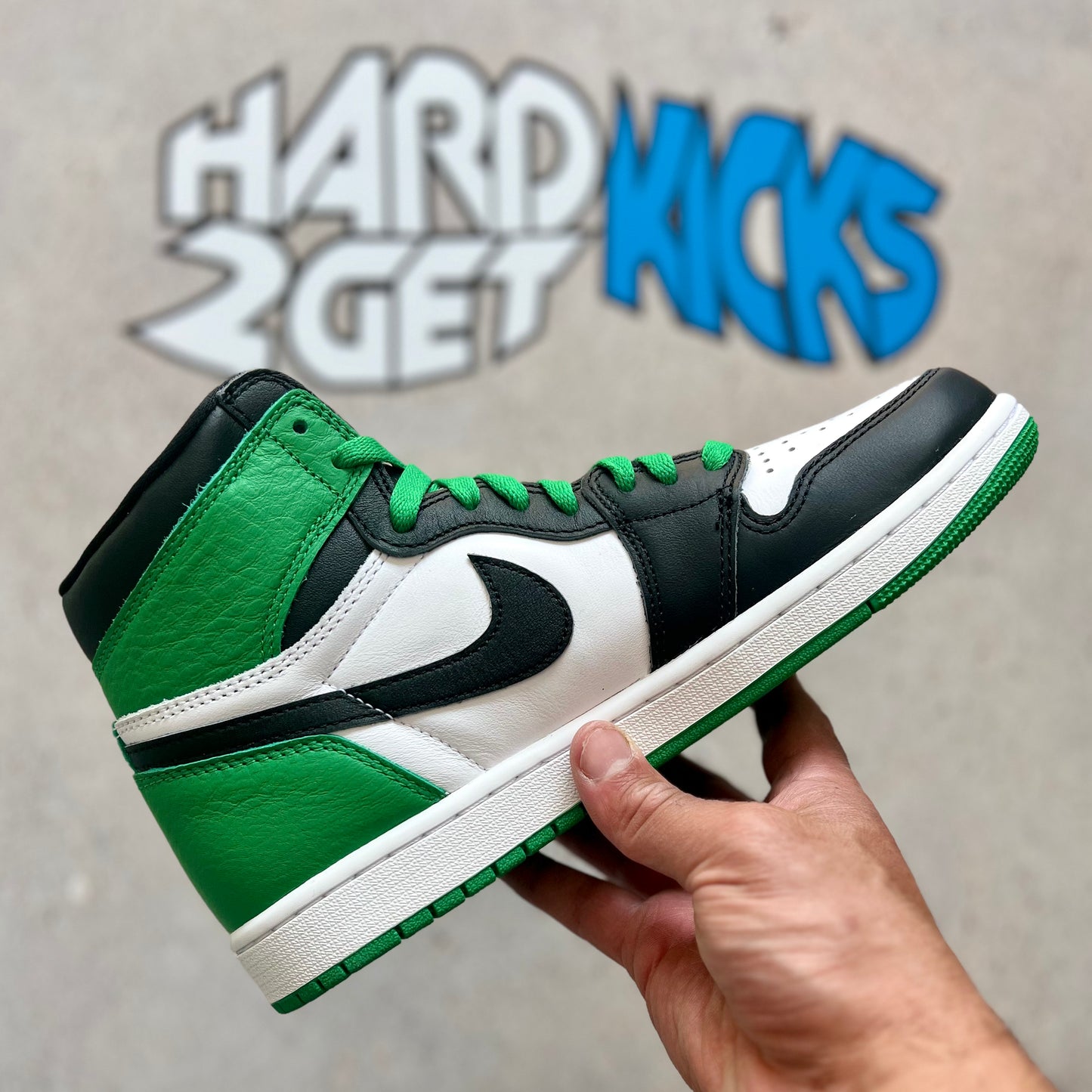 Air Jordan 1 Retro High OG - Lucky Green