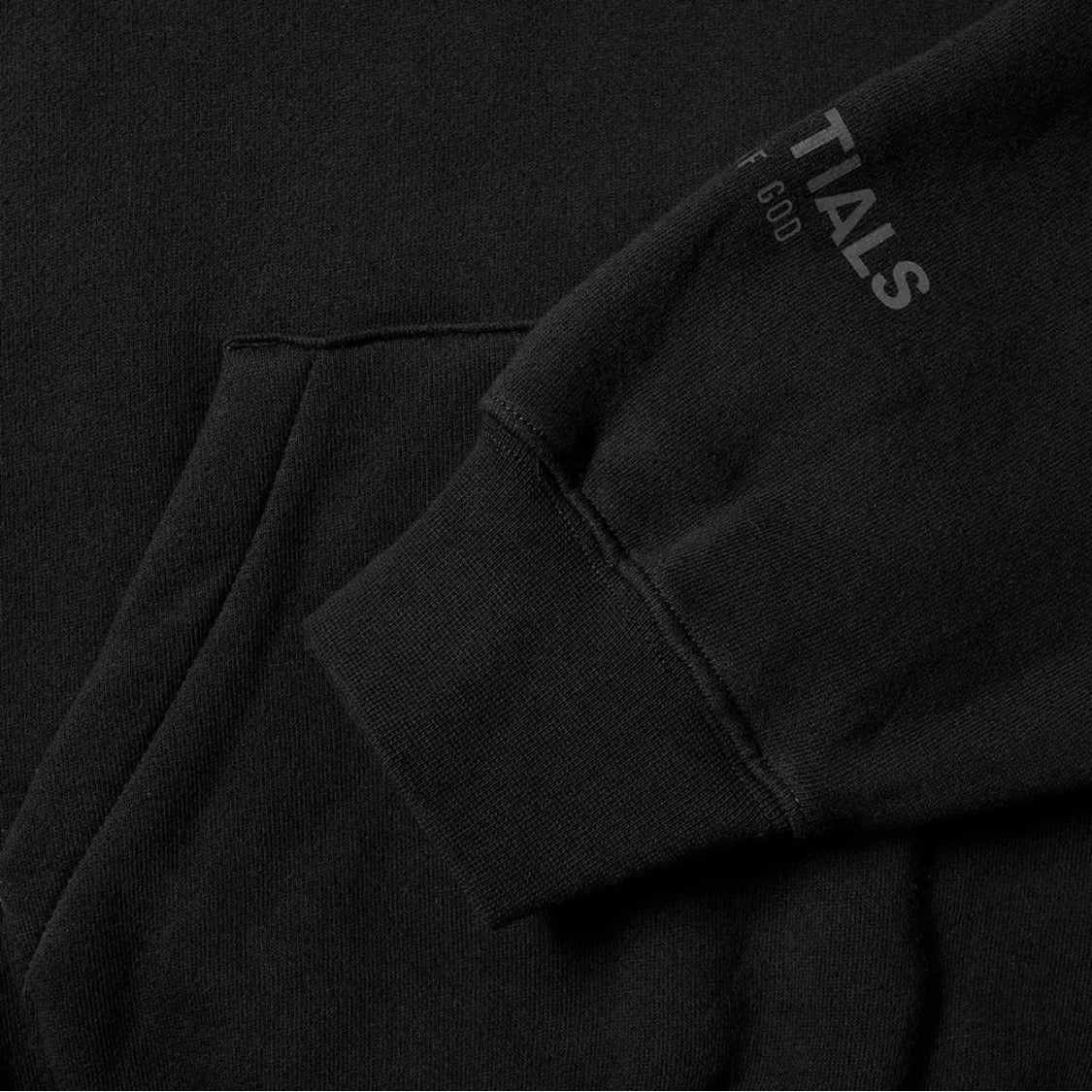 Fear Of God Essentials Hoodie - Black