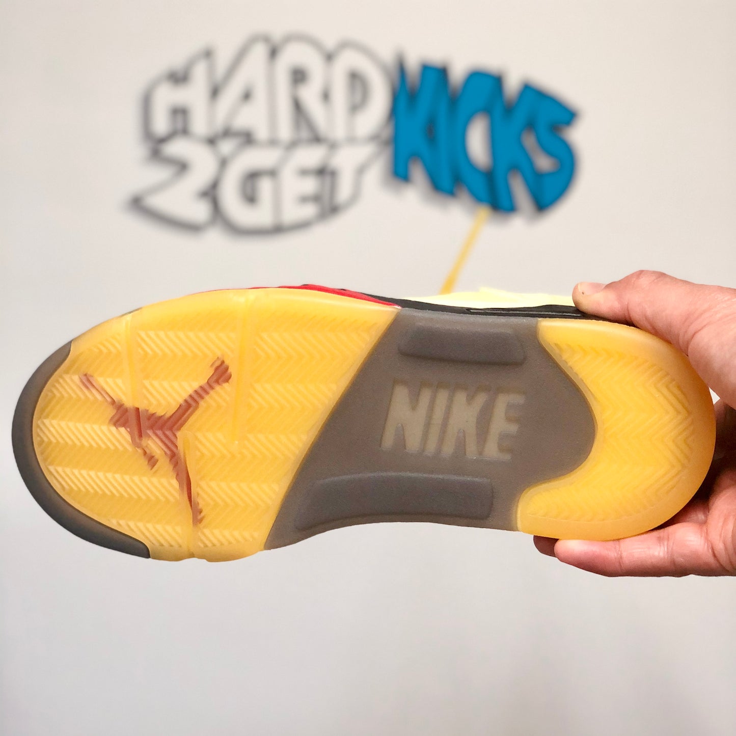 Off White Air Jordan 5 Retro - Sail