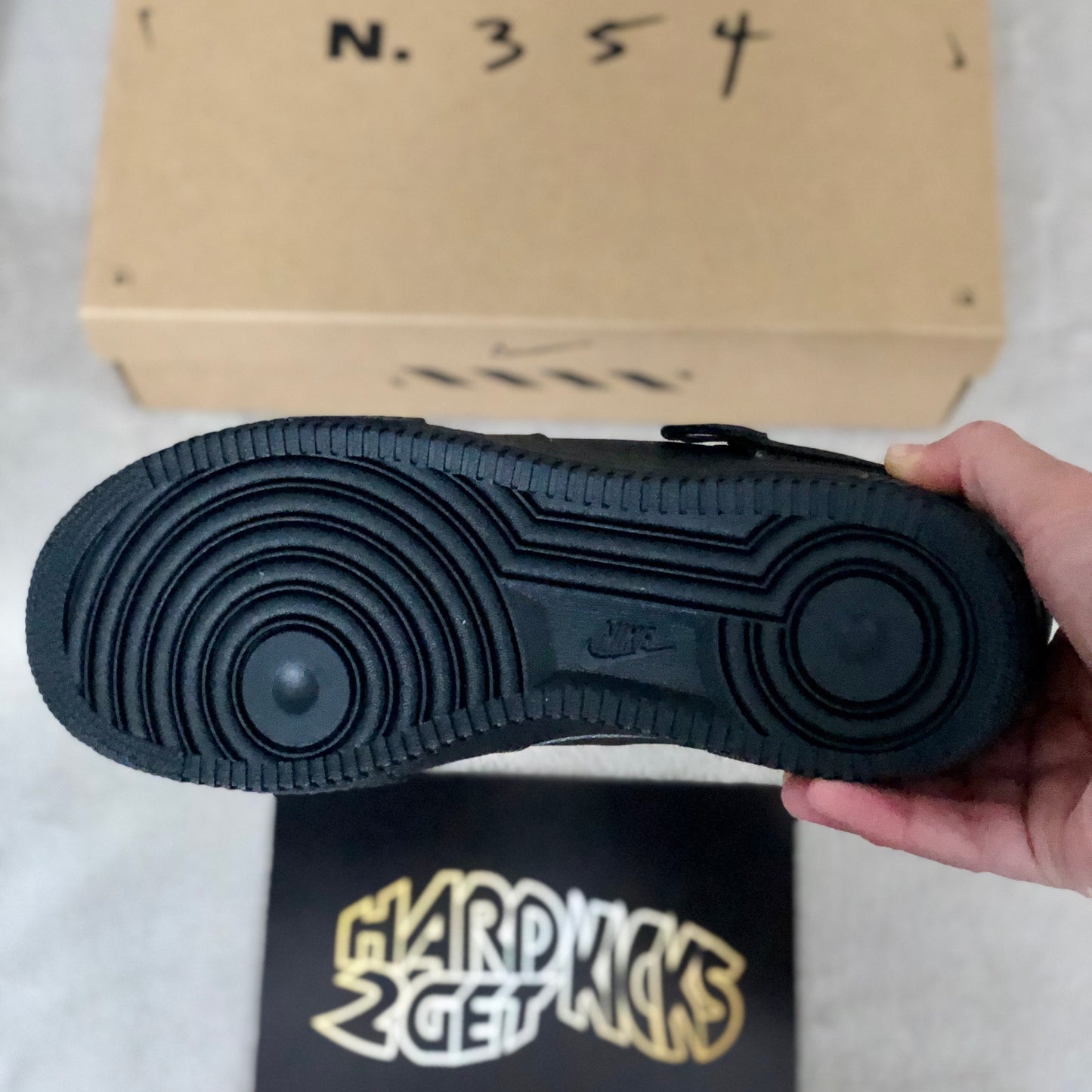 Nike N.354 Air Force 1 Type - Black