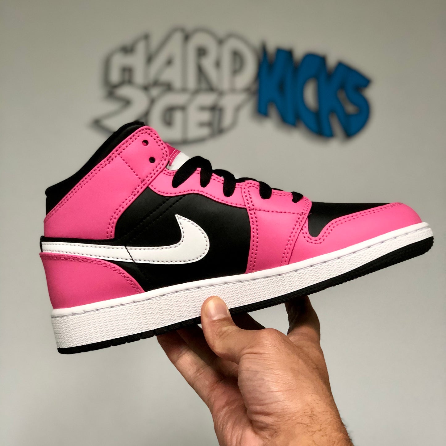 Air Jordan 1 Mid GS - Pinksicle