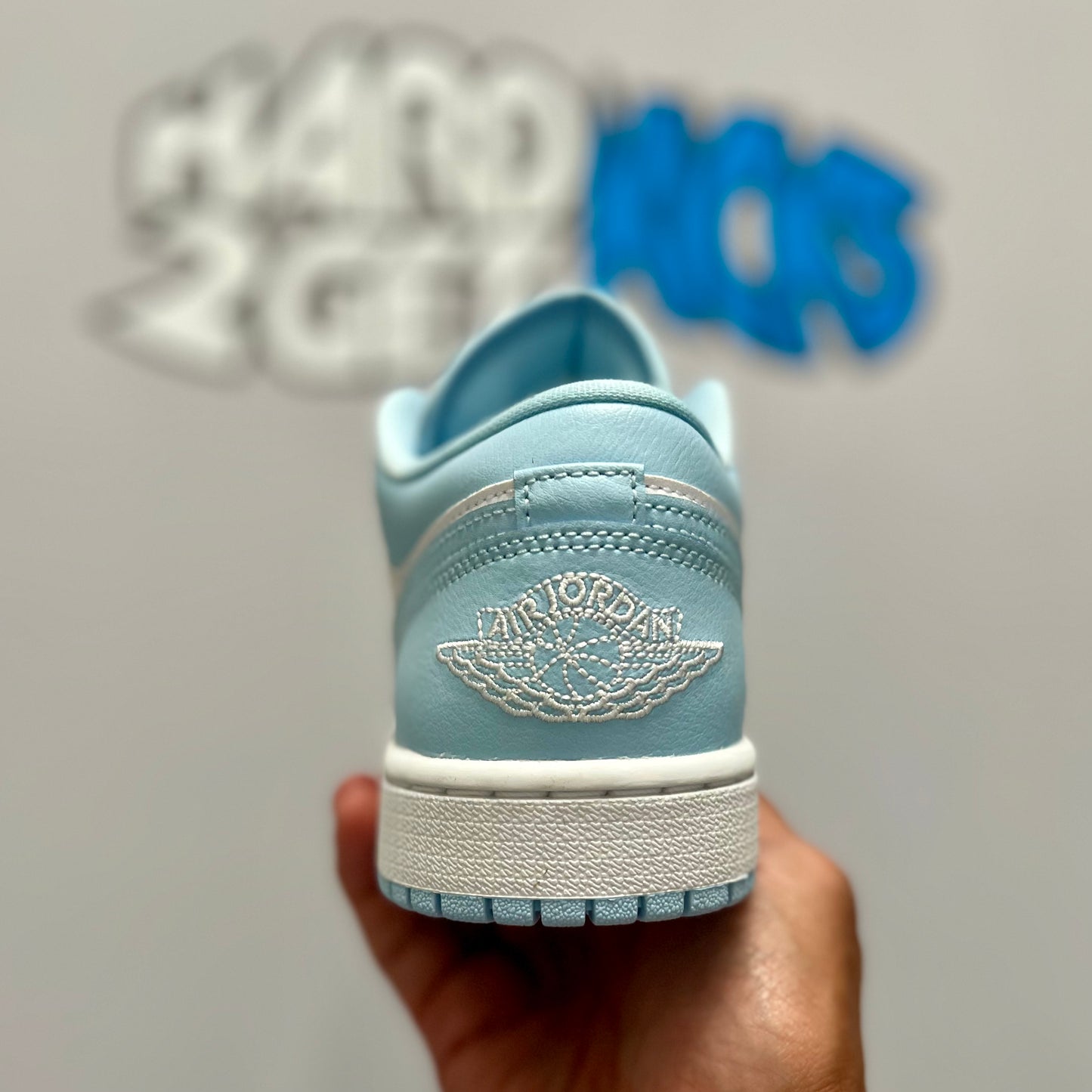 Wmns Air Jordan 1 Low - Ice Blue