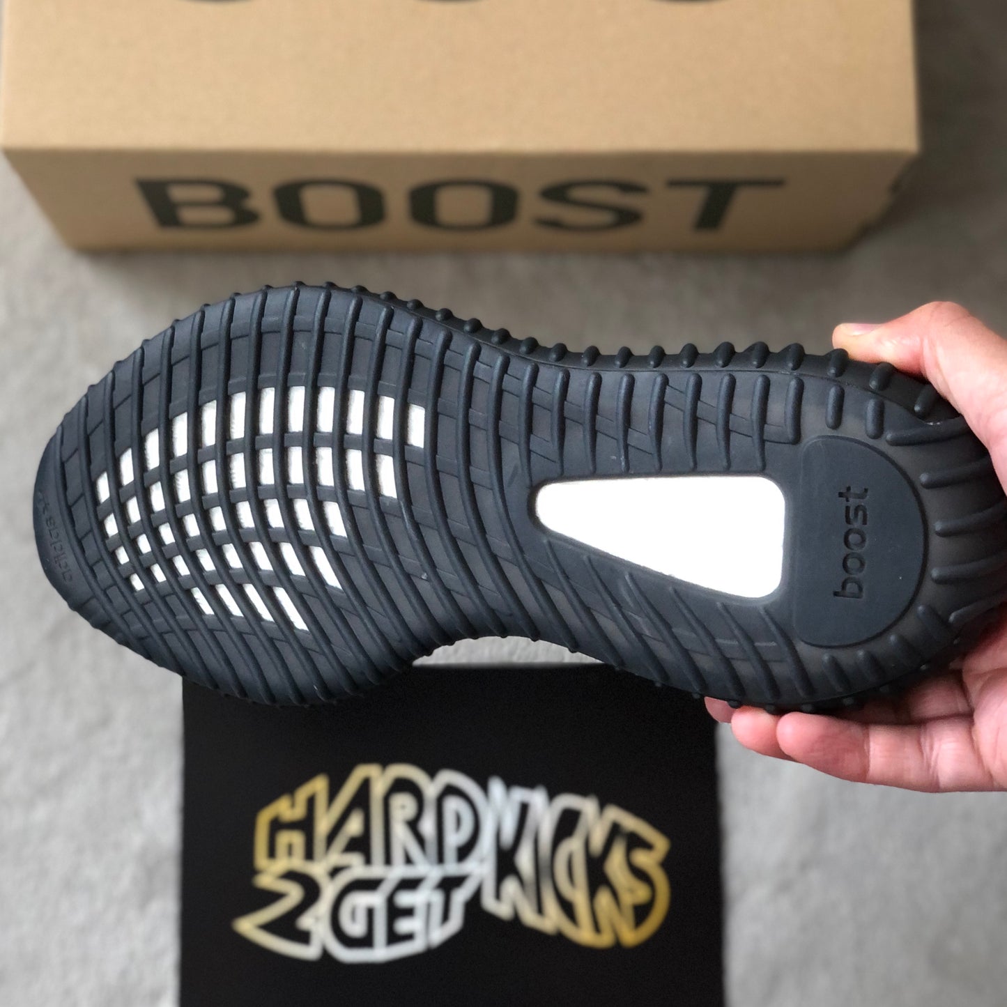 Yeezy Boost 350 V2 Static - Black (non-reflective)