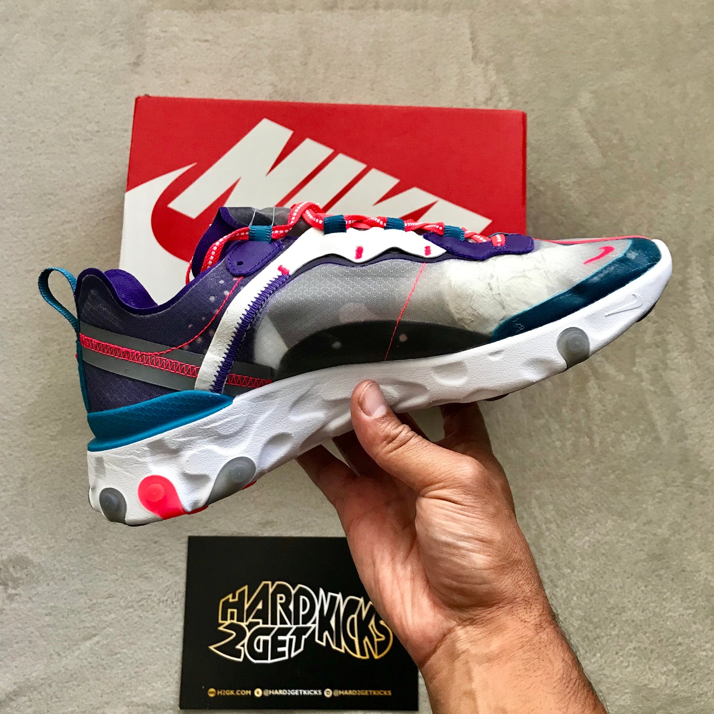 Nike React Element 87 - Red Orbit (Asia Exclusive)
