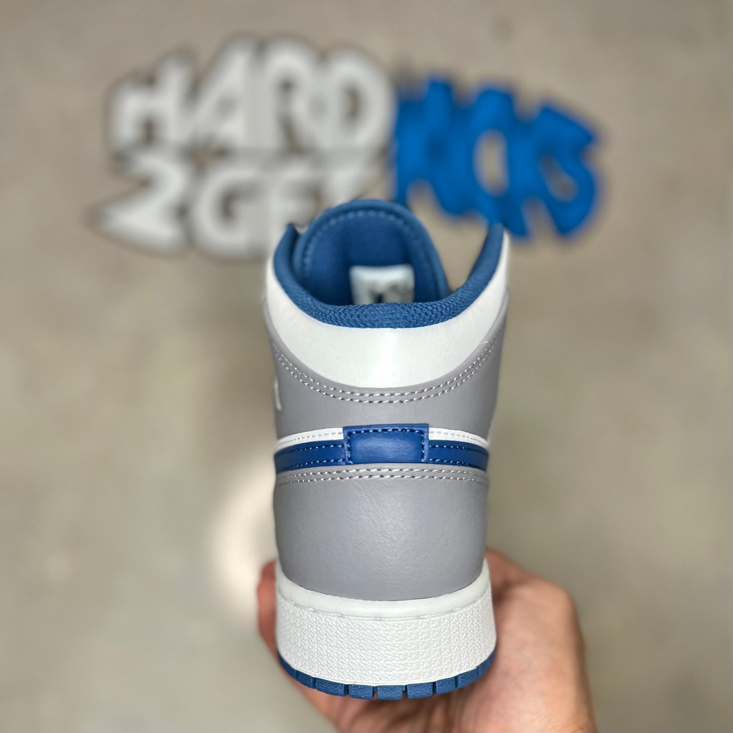 Air Jordan 1 Mid GS - True Blue