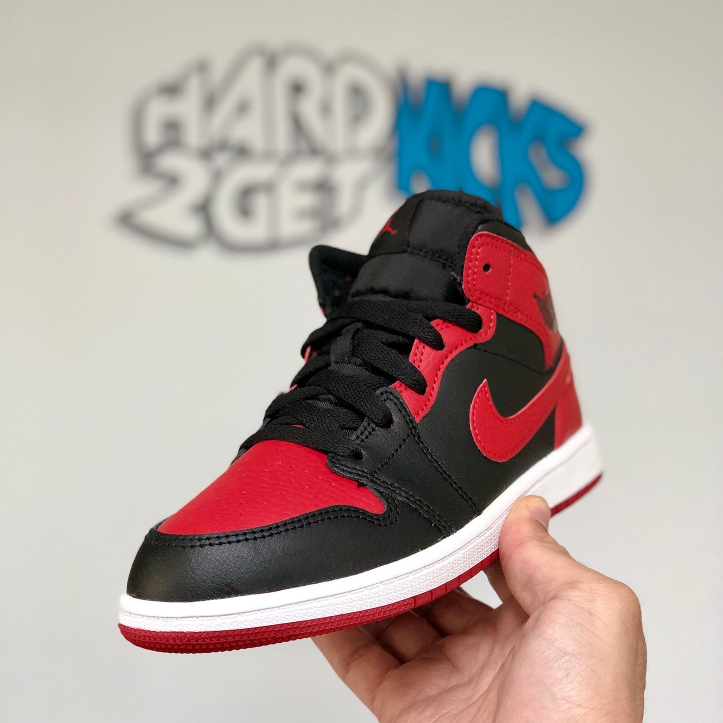 Air Jordan 1 Mid PS - Bred (Banned)