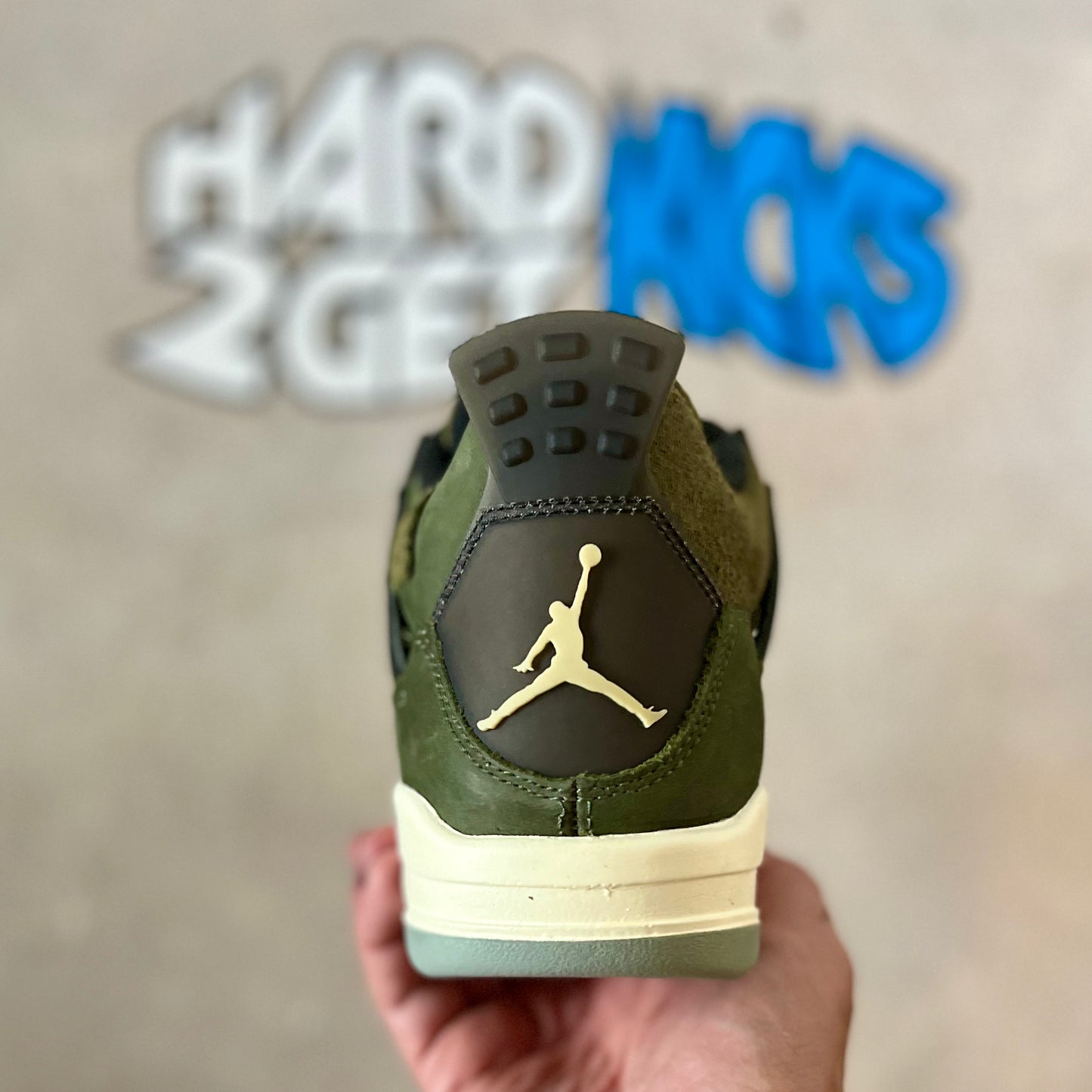 Air Jordan 4 SE Craft GS - Medium Olive