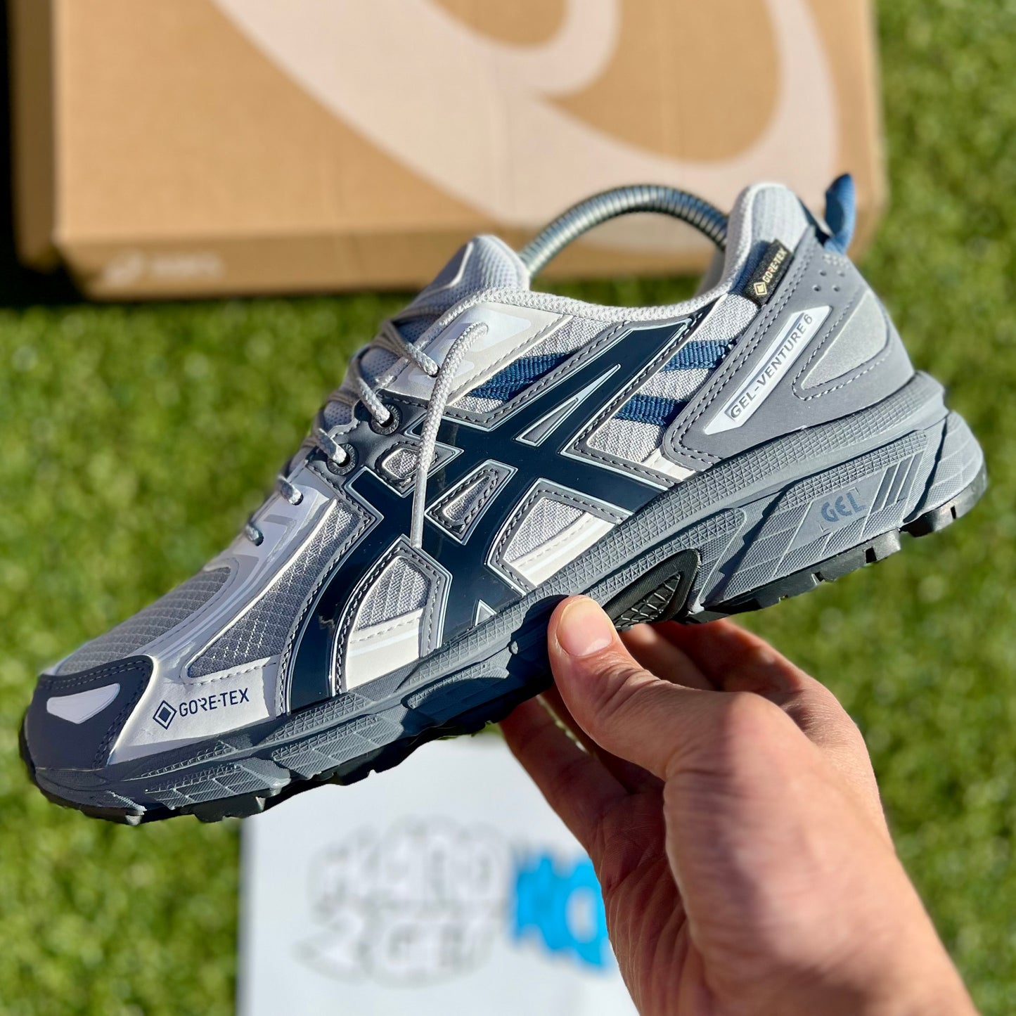 Asics Gel Venture 6 GTX - Piedmont Grey/Metropolis