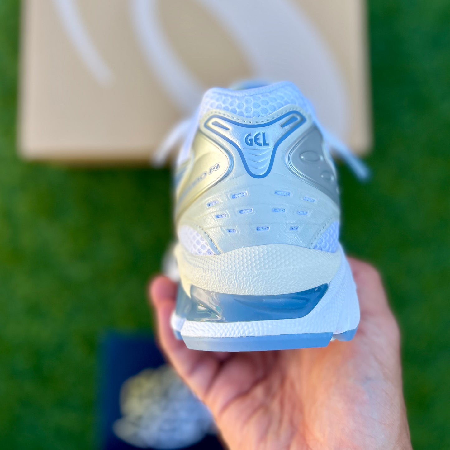 Asics Gel Kayano 14 - White/Light Navy