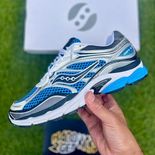 Saucony Progrid Omni 9 - Silver/Royal Blue