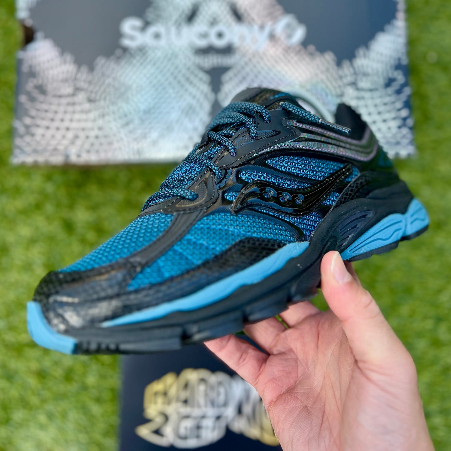 Saucony Progrid Omni 9 Glowaconstrictor - Black Glow