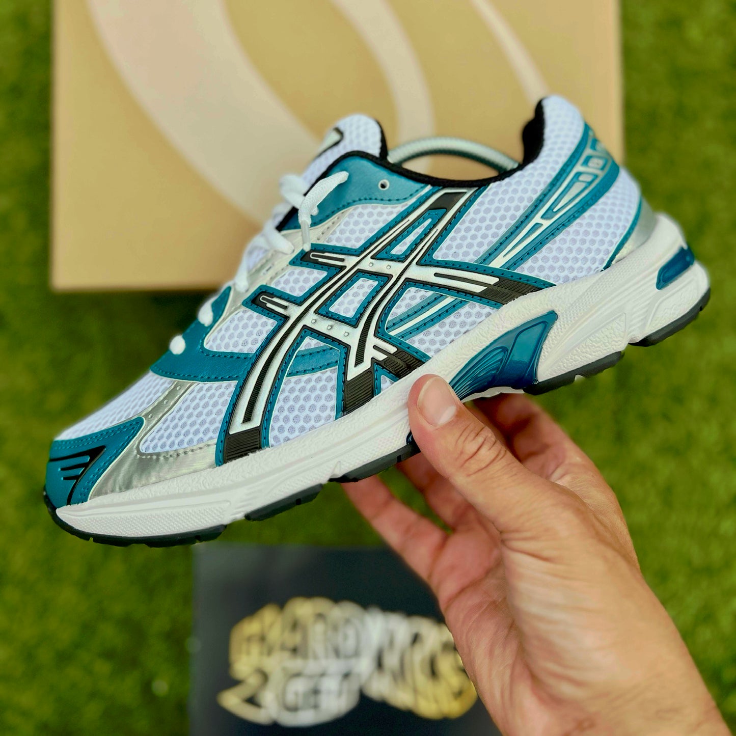 Asics Gel 1130 - White/Restful Teal