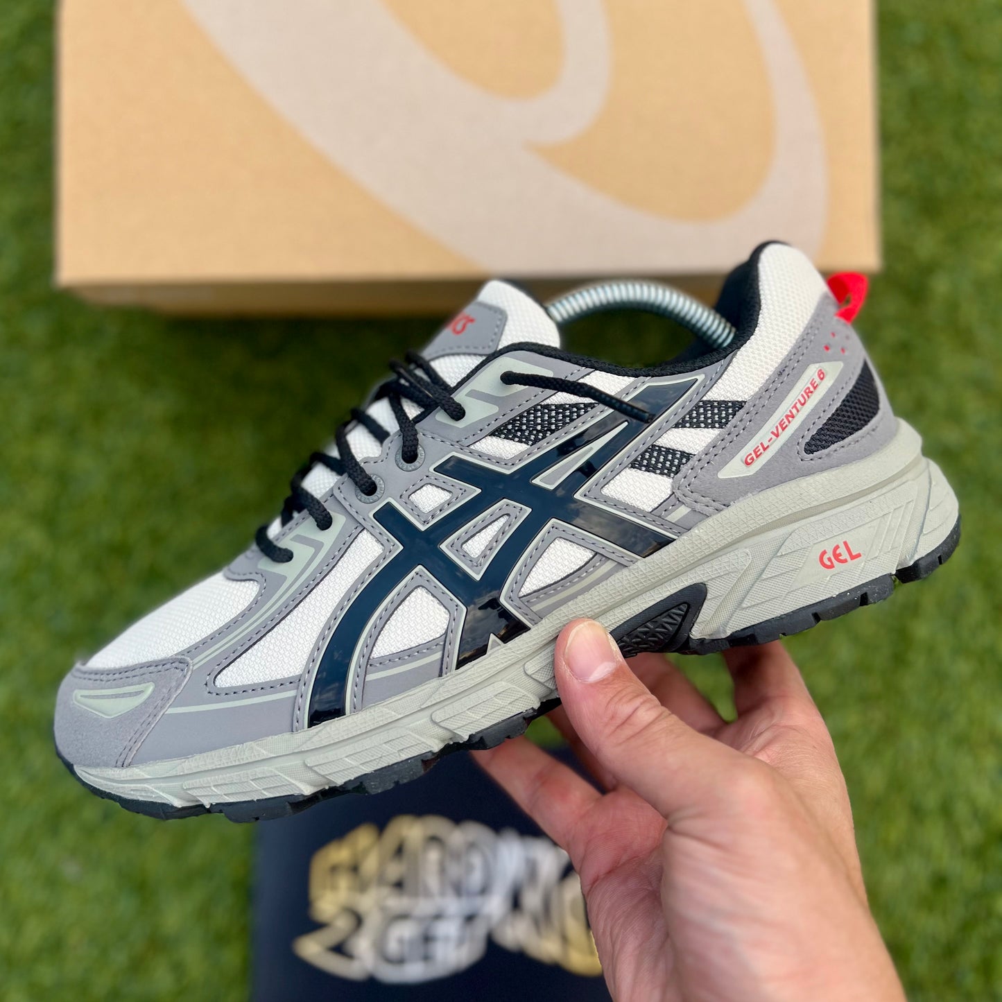 Asics Gel Venture 6 - Cream/Black