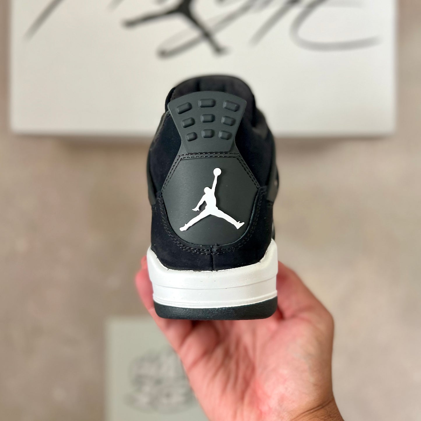 Air Jordan 4 Retro GS - White Thunder