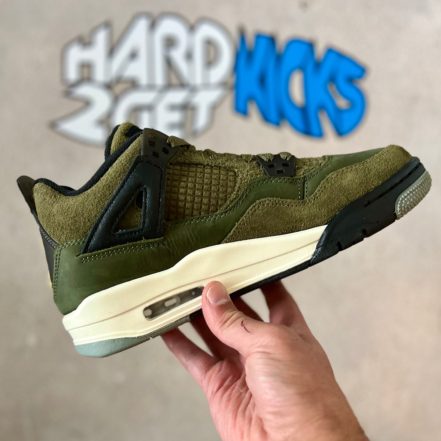 Air Jordan 4 SE Craft GS - Medium Olive