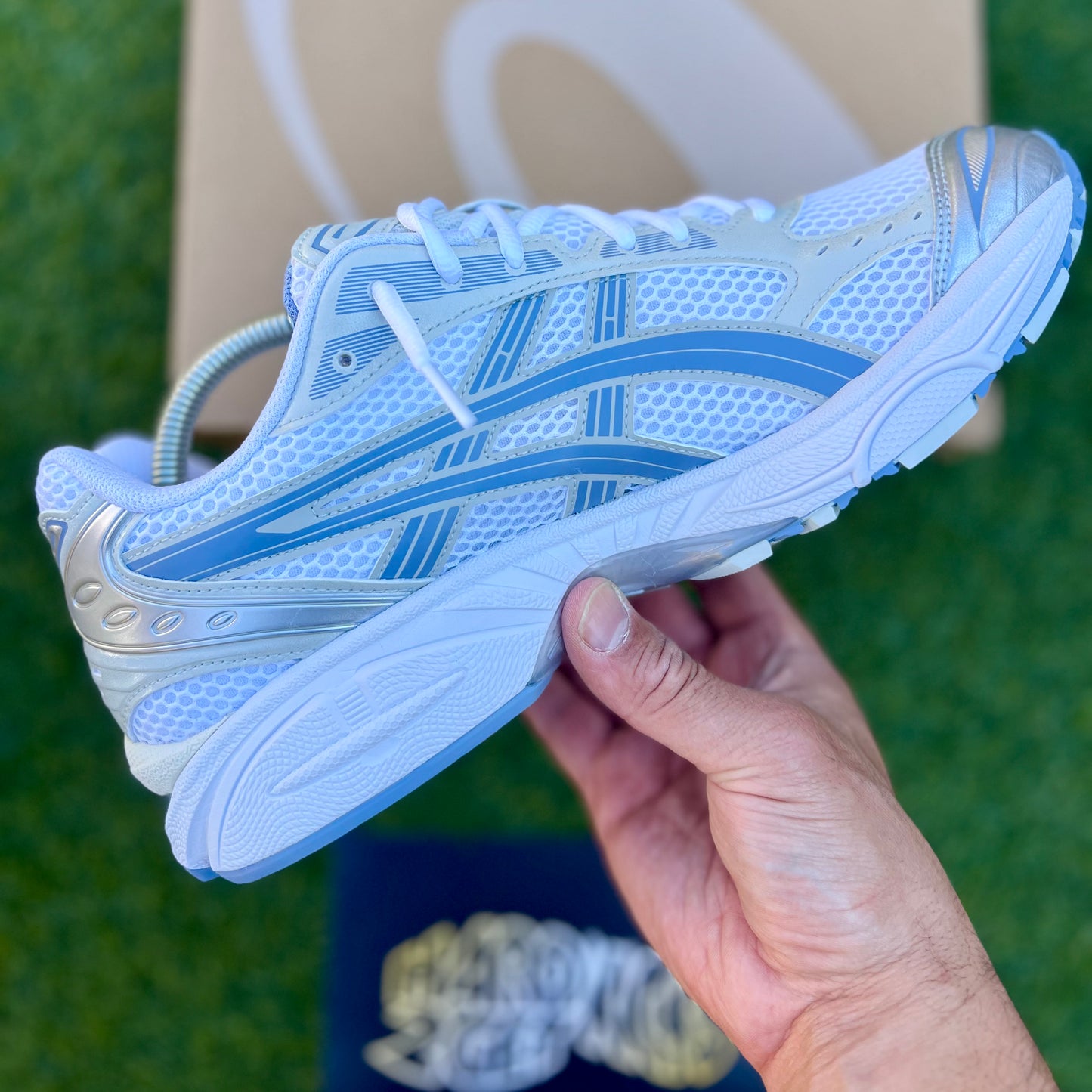 Asics Gel Kayano 14 - White/Light Navy
