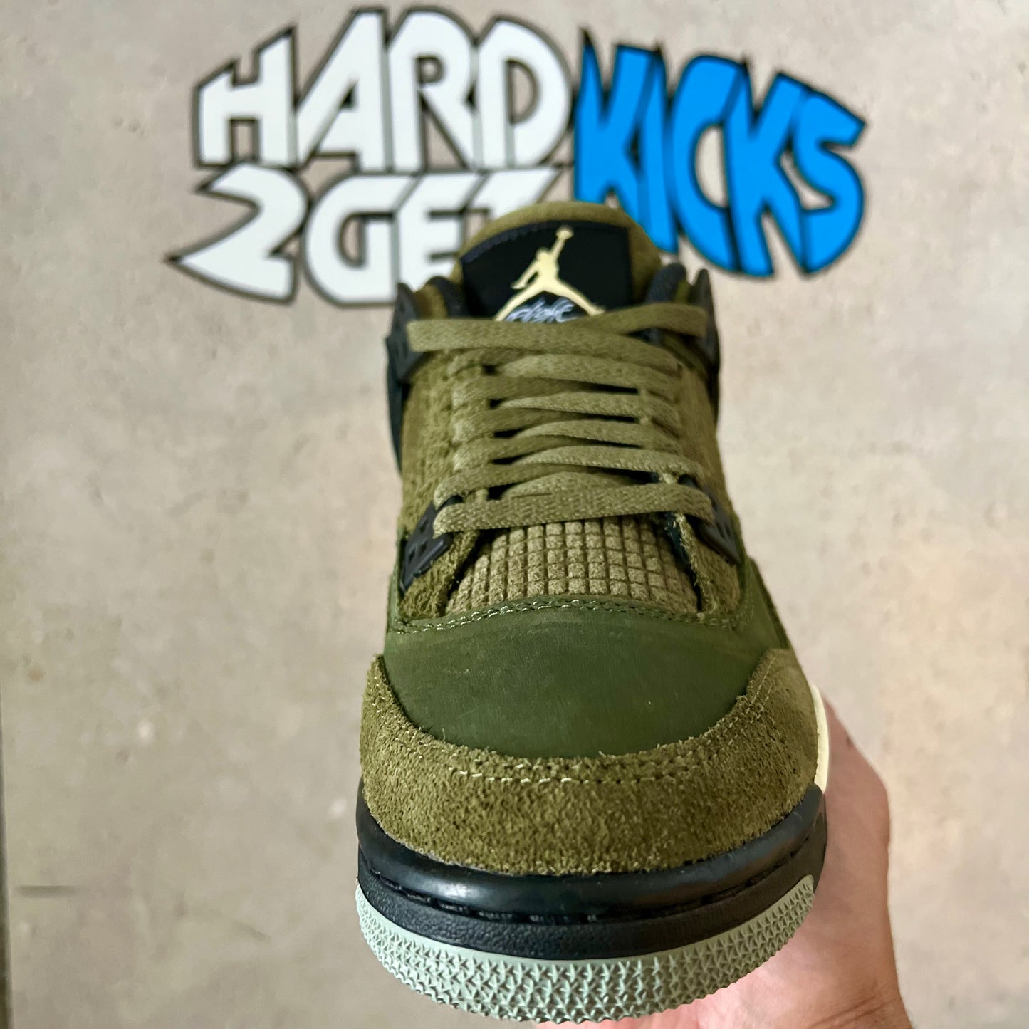 Air Jordan 4 SE Craft GS - Medium Olive