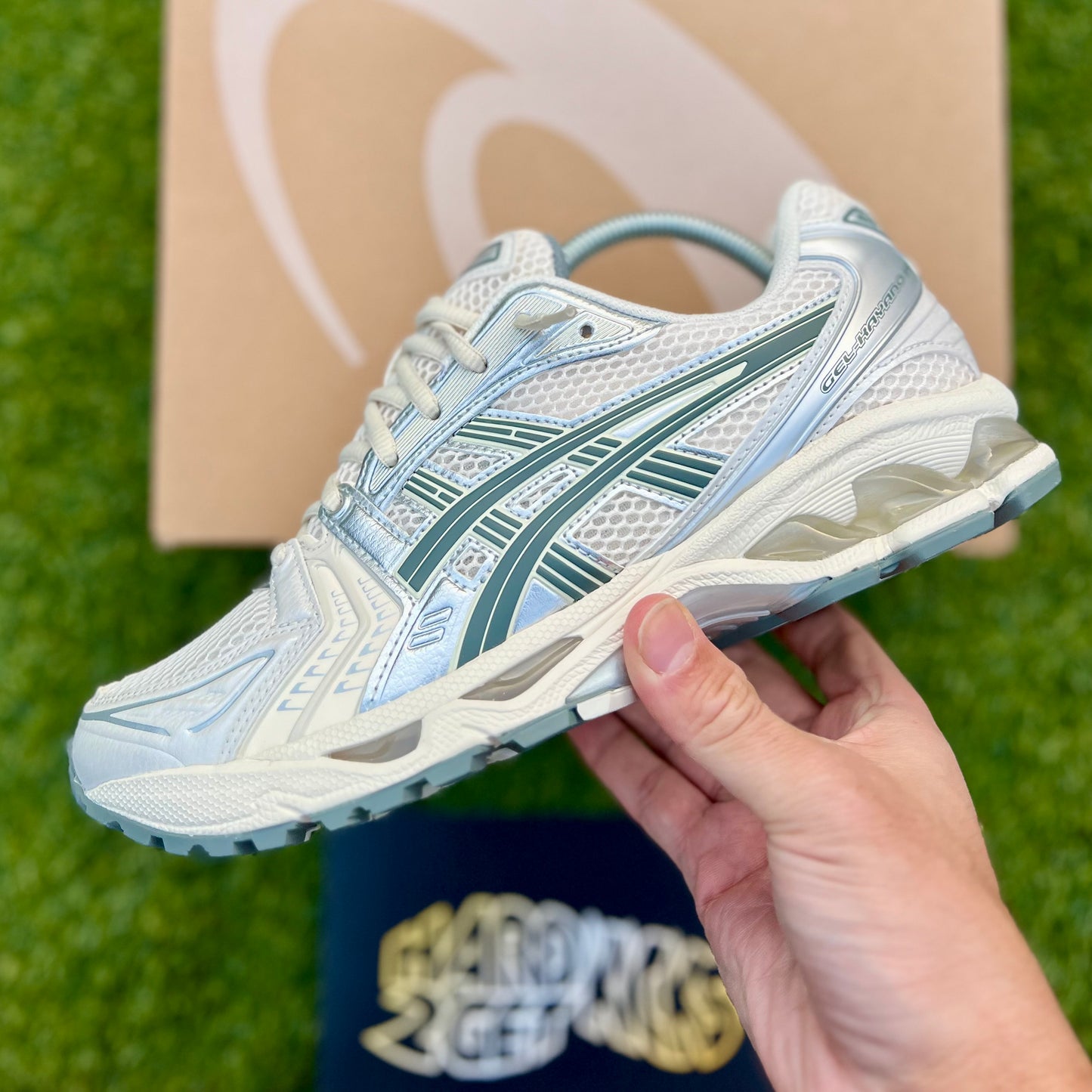 Asics Gel Kayano 14 - Birch/Dark Pewter