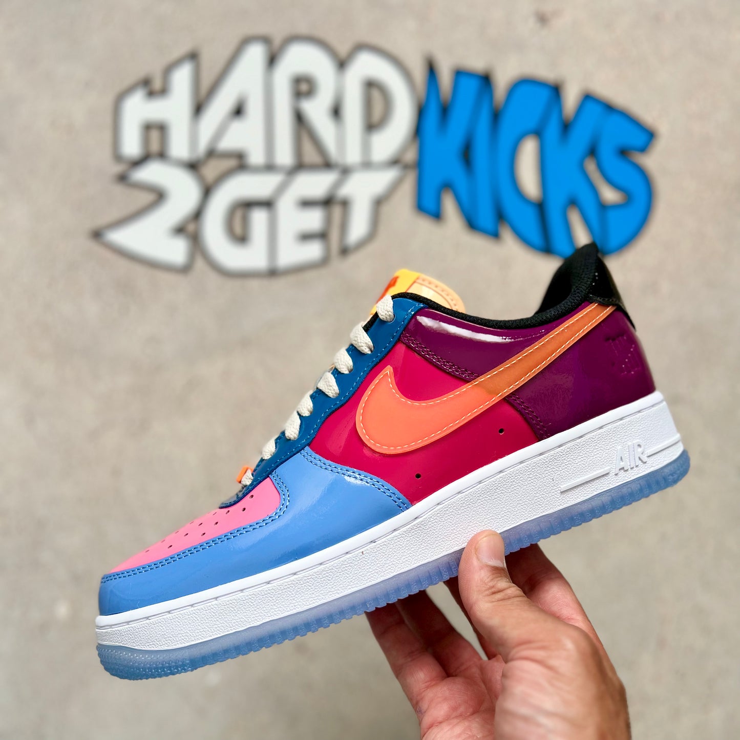 Undefeated Nike Air Force 1 Low SP - Multi Patent