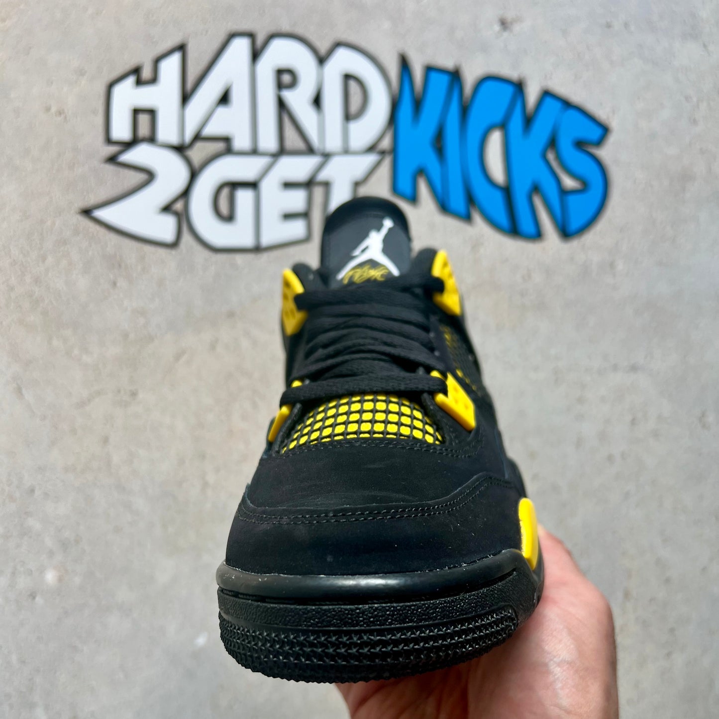 Air Jordan 4 GS - Yellow Thunder