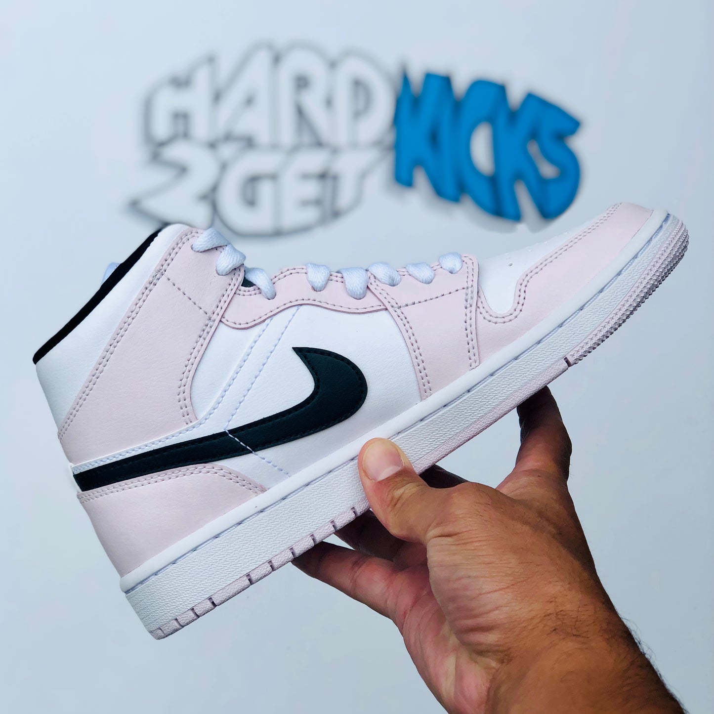 Wmns Air Jordan 1 Mid - Light Violet