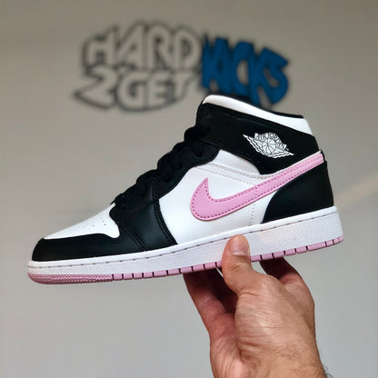 Air Jordan 1 Mid GS - Arctic Pink