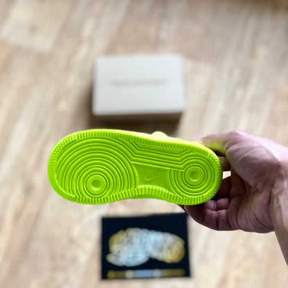 Off White Nike Air Force 1 Toddlers - Volt