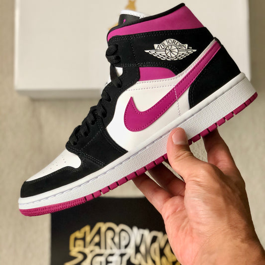 Wmns Air Jordan 1 Mid - Cactus Flower