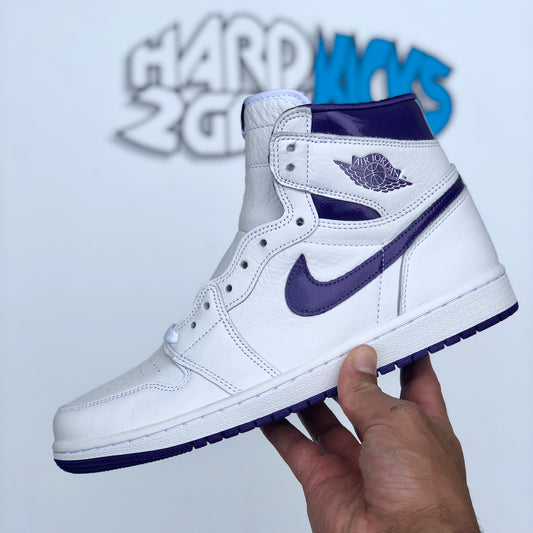 Wmns Air Jordan 1 Retro High OG - Court Purple