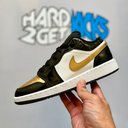 Air Jordan 1 Low SE GS - Gold Toe