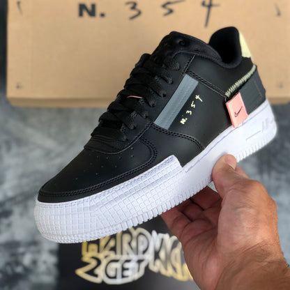 Nike N.354 Air Force 1 Type - Black/Pink Tint