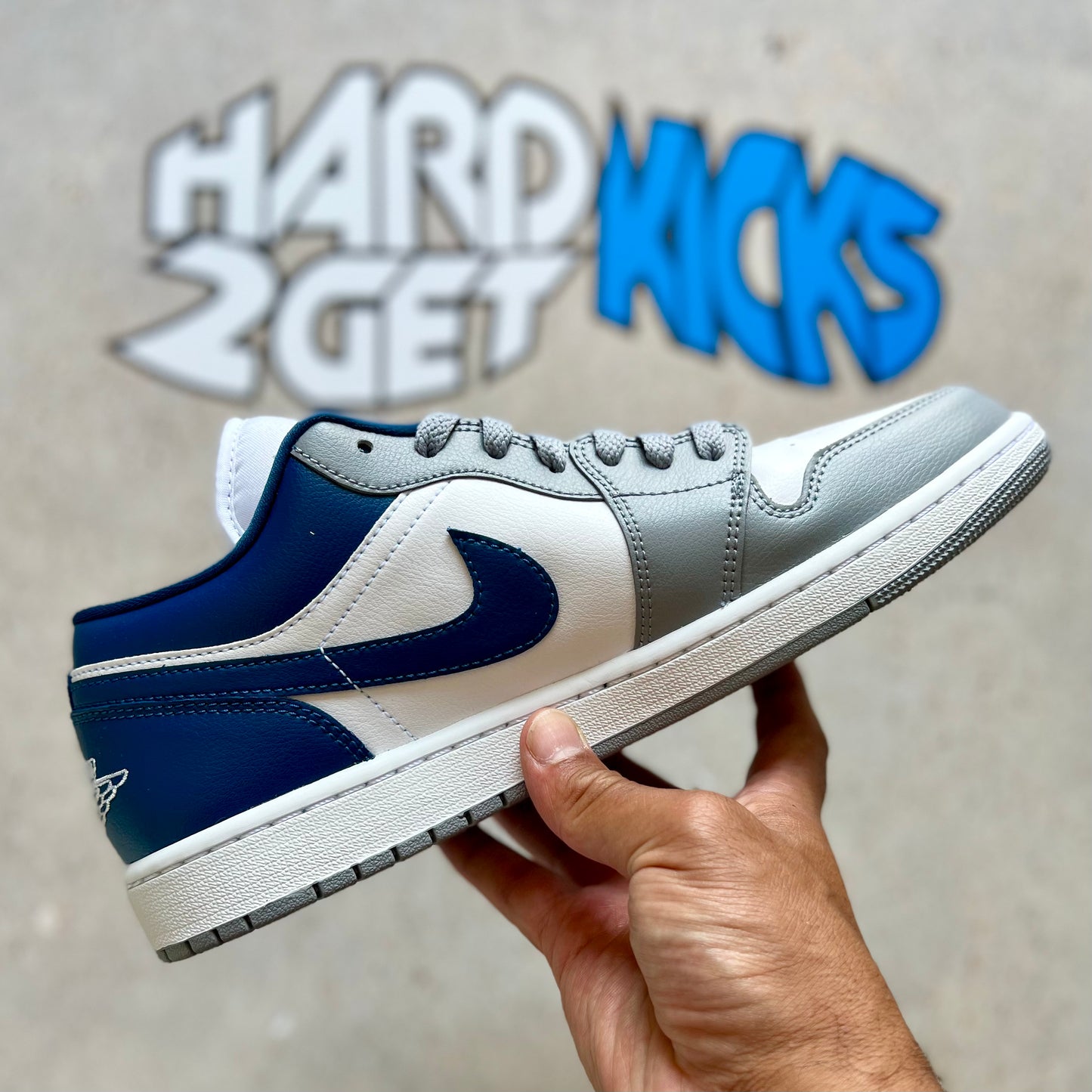 Wmns Air Jordan 1 Low - French Blue