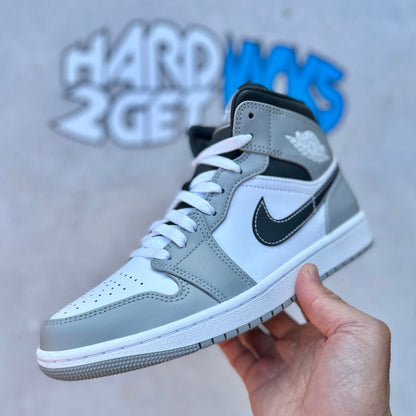 Air Jordan 1 Mid - Anthracite/Light Smoke Grey