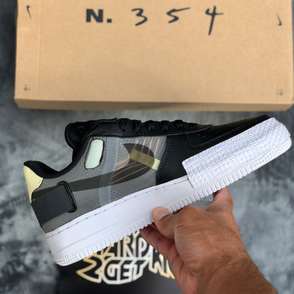 Nike N.354 Air Force 1 Type - Black/Pink Tint