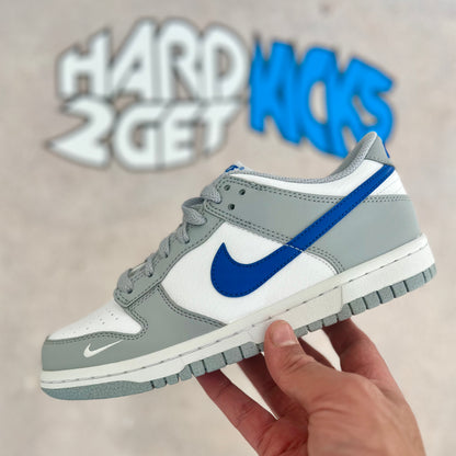 Nike Dunk Low GS - Mini Swoosh Wolf Grey