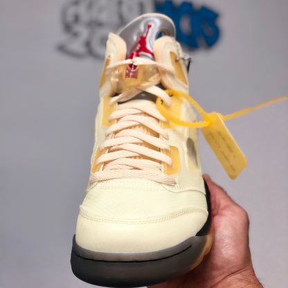 Off White Air Jordan 5 Retro - Sail