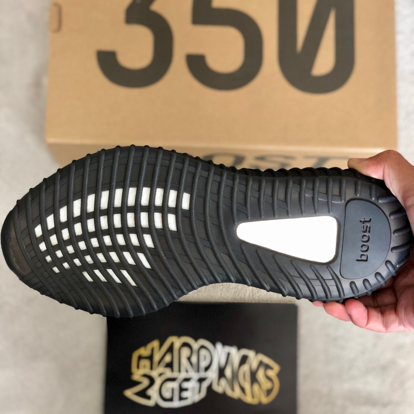 Yeezy Boost 350 - Green Stripe