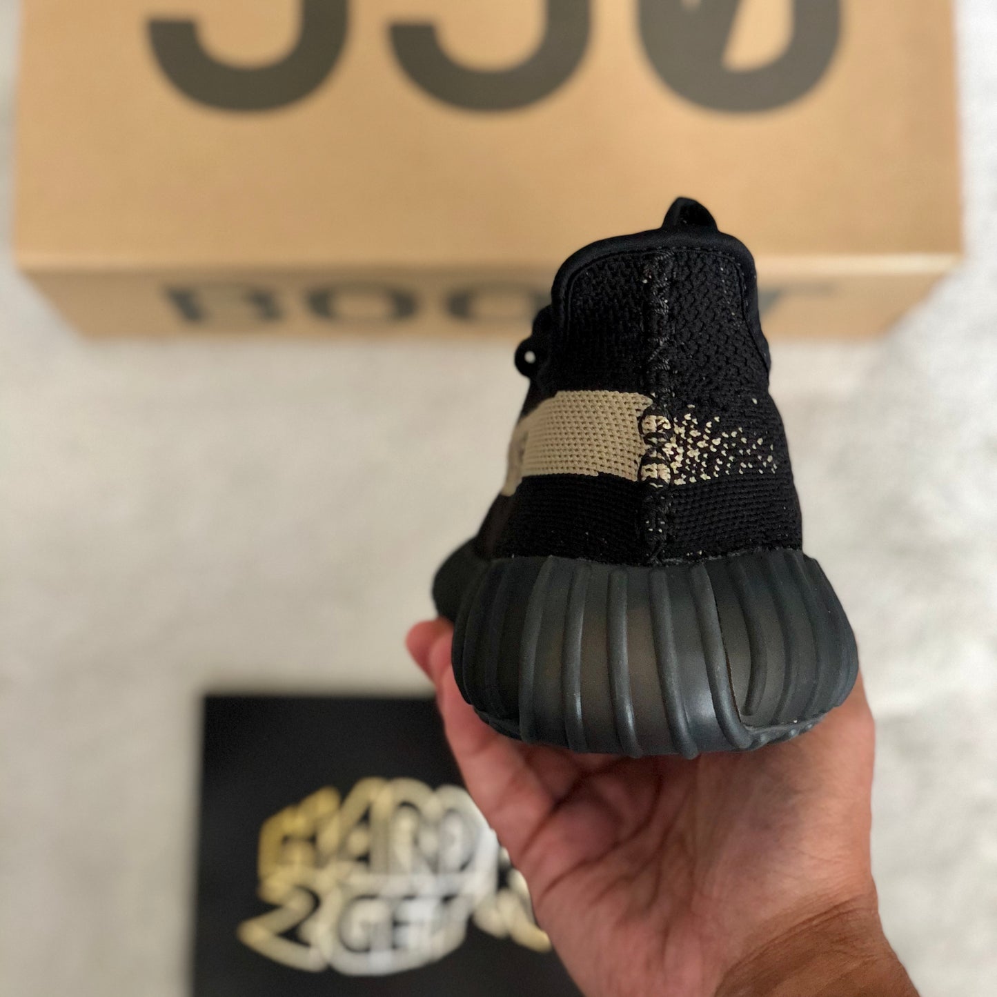 Yeezy Boost 350 - Green Stripe