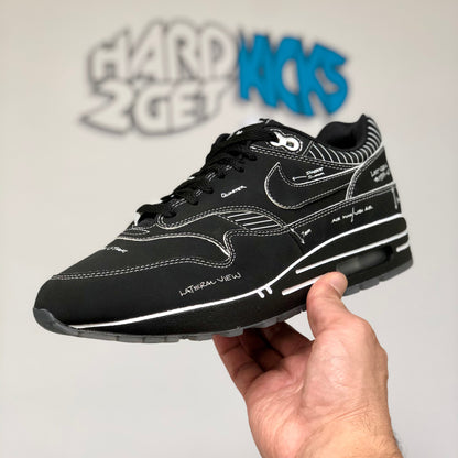 Nike Air Max 1 Tinker Sketch To Self - Black