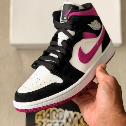 Wmns Air Jordan 1 Mid - Cactus Flower