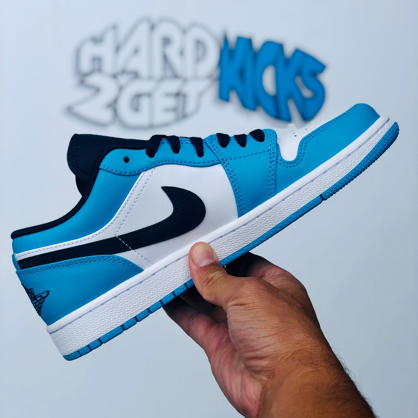 Air Jordan 1 Low - Powder Blue