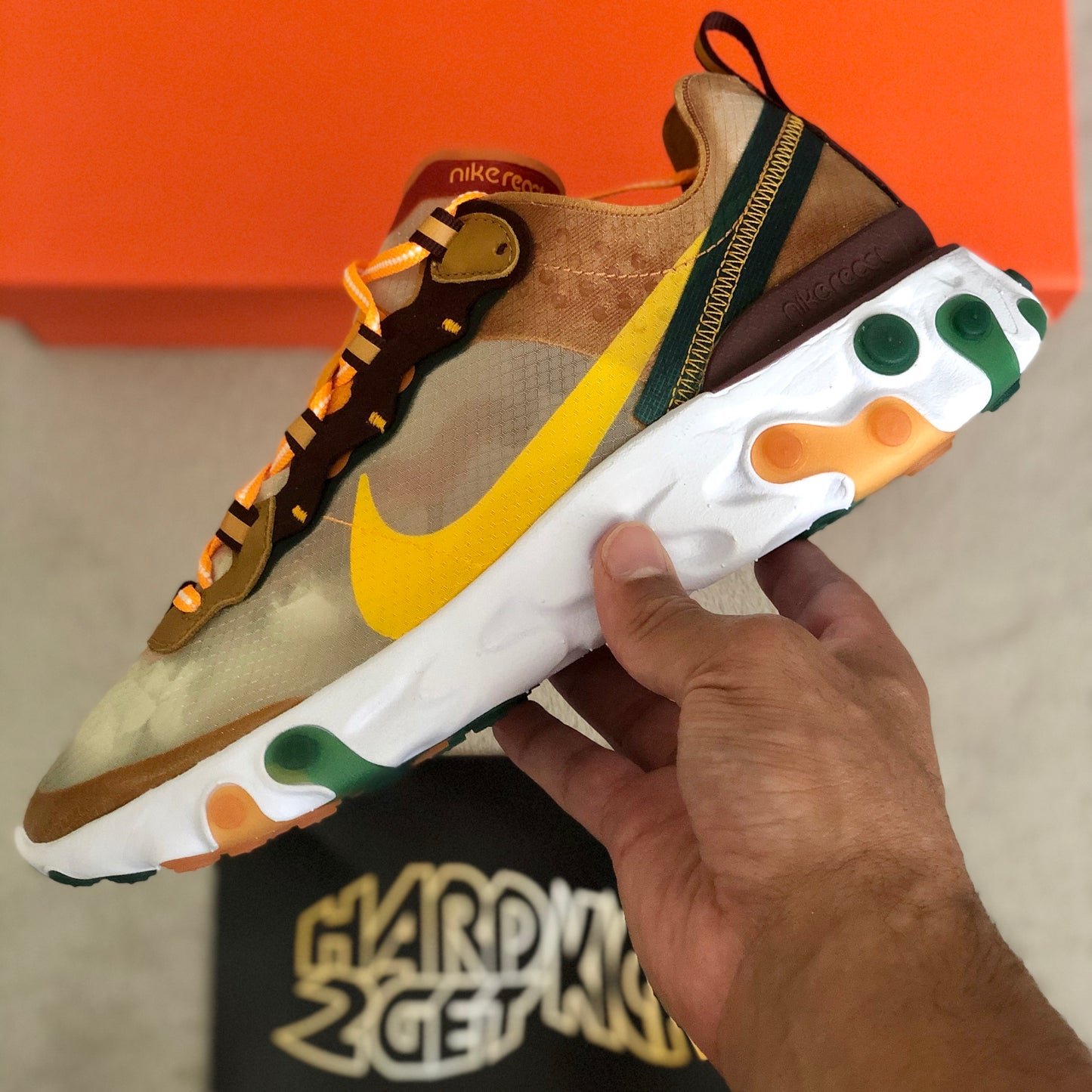 Nike React Element 87 - Orange Peel (Asia Exclusive)