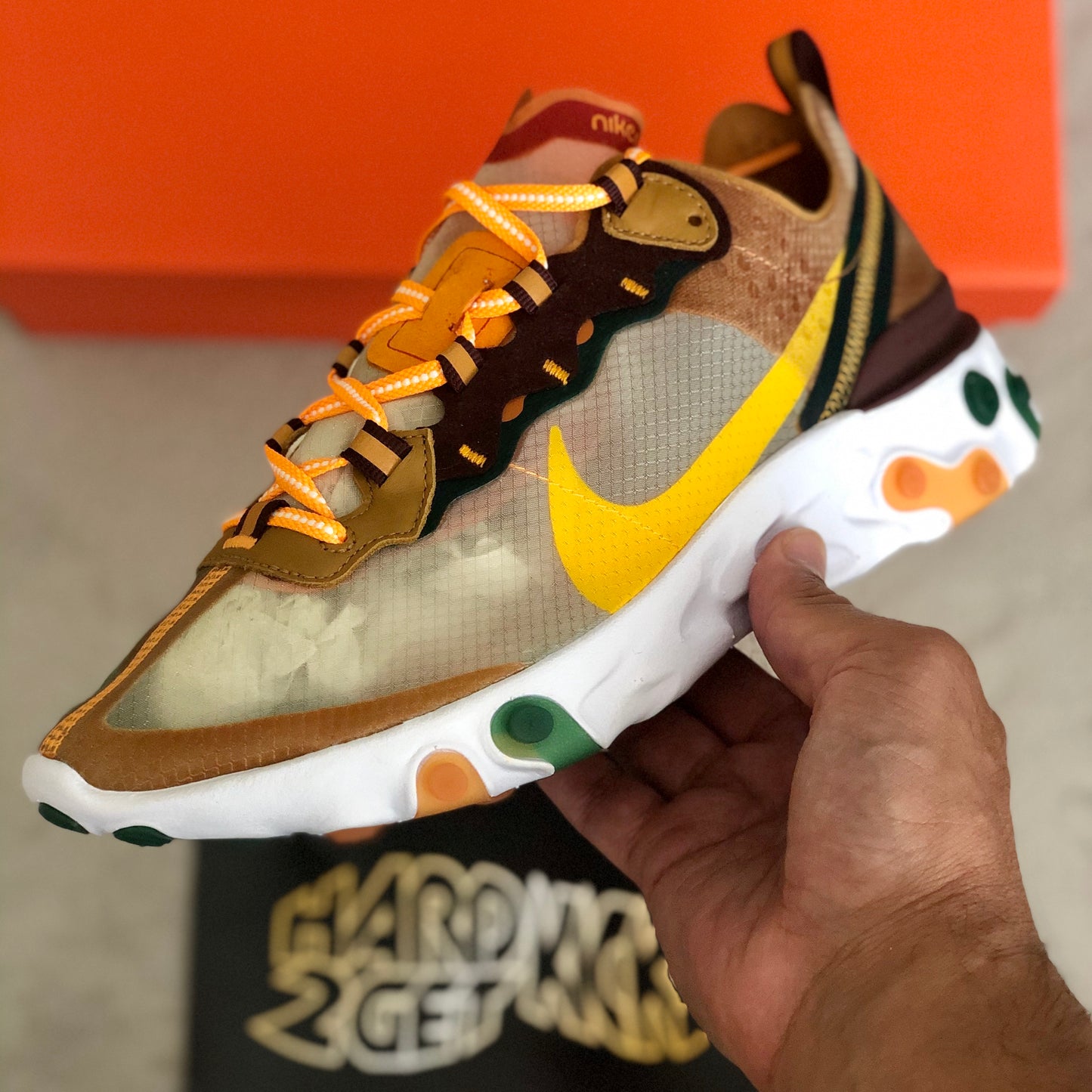 Nike React Element 87 - Orange Peel (Asia Exclusive)